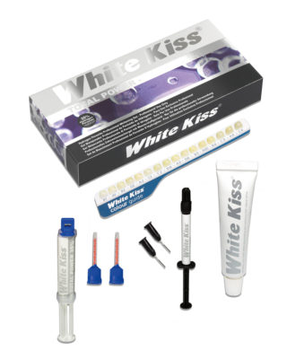 White Kiss Total Power 35% Peróxido de Hidrógeno - Mini kit 1 Jeringa dual