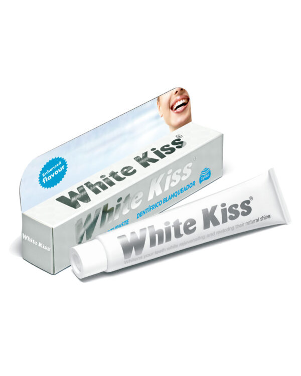 <i>White Kiss</i><sup>®</sup> Dentífrico Blanqueador